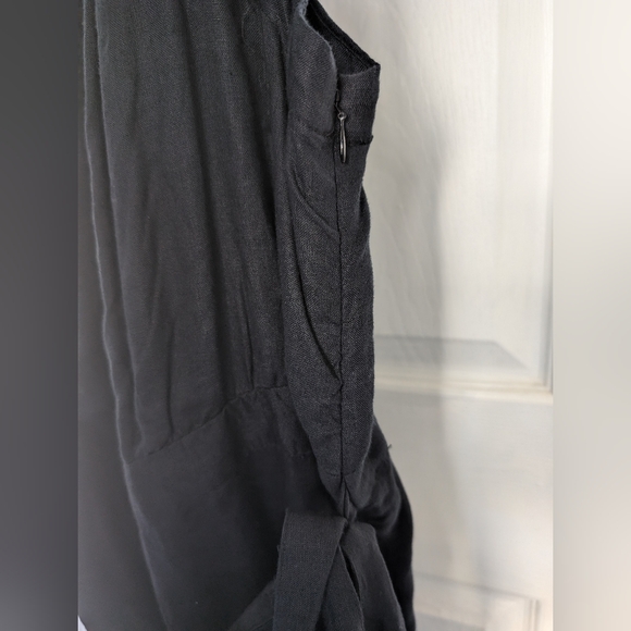 NWOT One Shoulder Linen Dress - Picture 11 of 16